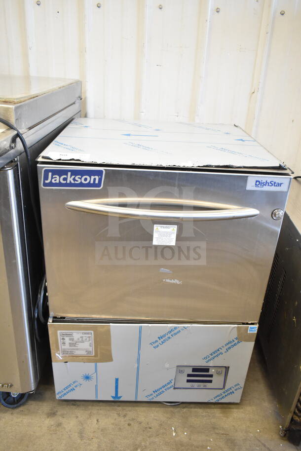 2022 Jackson DISHSTAR HT-E commercial undercounter dishwasher, stainless steel, 208/230V, 1 phase, new condition.