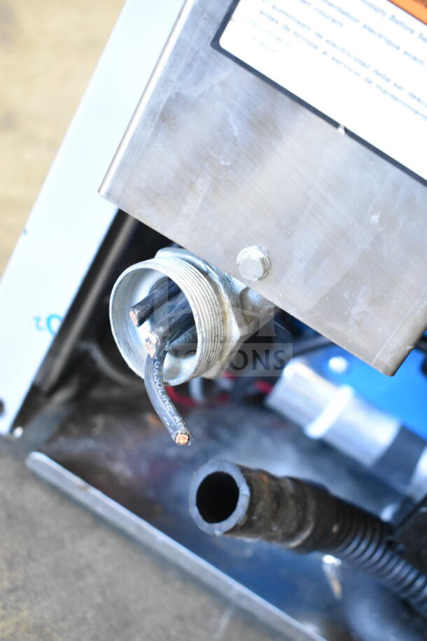 2022 Jackson DISHSTAR HT-E undercounter dishwasher wiring view. 208/230V, 1 phase, minor wear.