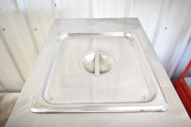 Taylor 383-27 Commercial Frozen Beverage Machine, stainless steel, single flavor, 208-230V, used condition.