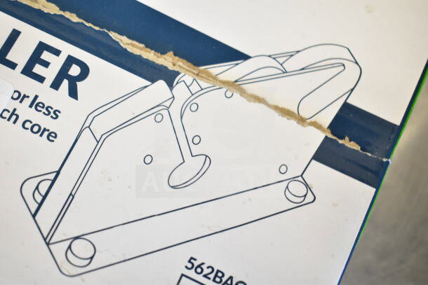 BRAND NEW SCRATCH AND DENT Lavex 562BAGSEALER bag sealing tape dispenser. Box shows visible tear on the illustration.