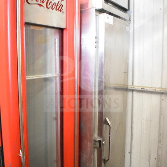 Continental 1FSE Commercial Single Door Reach-In Freezer, stainless steel, model 1FSE, 115V, 1 Phase, with branding on the upper door.