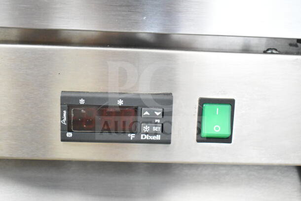 Kool-it KB27RG cooler control panel with Dixell LED display and power switch.