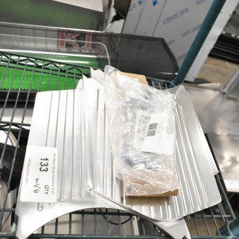 Brand new Nemco and Vollrath replacement blades and meat slicer panels, including Nemco 6" blades for Easy Grill Scraper.