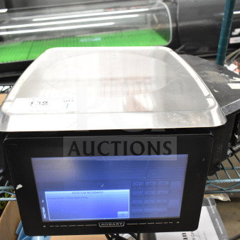 2018 Hobart HTi-7LH26 commercial countertop food portioning scale; tested, working, touchscreen display, stainless steel top.