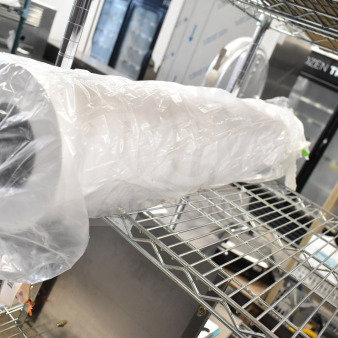 BRAND NEW SCRATCH AND DENT! 43336TAR Choice 36'' x 700' 40 lb. White Butcher Paper Roll 43336TAR