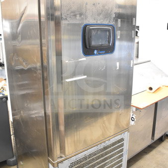 2022 Desmon GBF-15+ETL stainless steel commercial blast chiller shock freezer with 4 probes, 220V, 3 phase, on casters.
