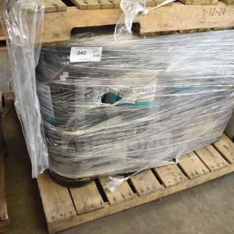 24 five-gallon barrels of ProGuard White S-901 wrapped on a pallet, item number 242, in good condition.