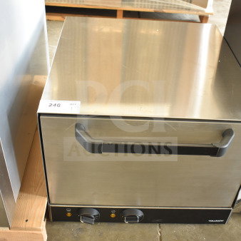 Brand new 2024 Vollrath PBOV-208240 electric pizza oven, scratch and dent condition, 208/240 volts, stainless steel.