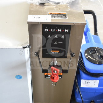 BRAND NEW SCRATCH AND DENT! 2026 Bunn 26300.0000 H10X-80-240 10 Gallon Hot Water Dispenser, 212 Degrees Fahrenheit - 240V