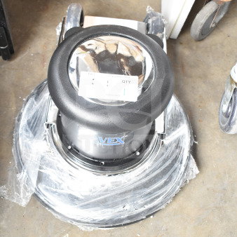 BRAND NEW SCRATCH AND DENT! Lavex 17" rotary floor machine, 175 RPM, 120 volts, single speed, with packaging, slight imperfections.