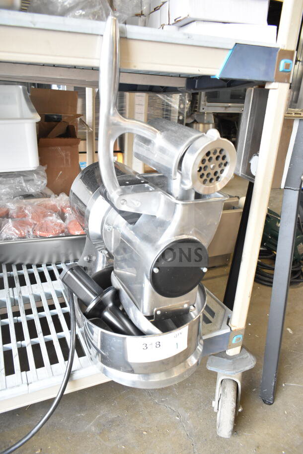 BRAND NEW Estella 348CG1NB electric hard cheese grater; 2.5 lb/min, 110V, 1 Phase. Scratch and dent condition.