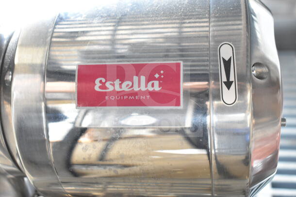 BRAND NEW Estella 348CG1NB 2.5 lb/min electric hard cheese grater, 110V, 1 Phase. Scratch and dent condition.
