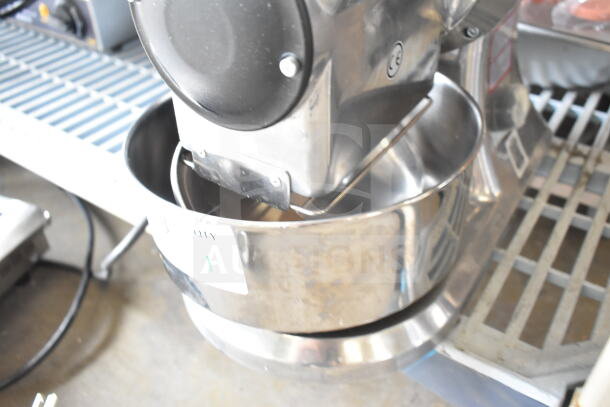 BRAND NEW Estella 348CG1NB electric hard cheese grater, 2.5 lb/min, 110V. Minor scratches; stainless steel finish.