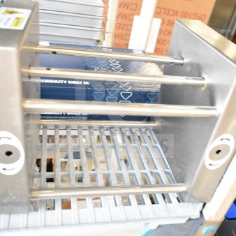BRAND NEW SCRATCH AND DENT! Estella 348ETM Manual Turnover Machine with semi-circle die, minor cosmetic flaws.