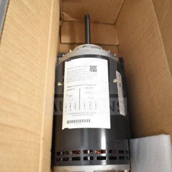 Avantco 193CAC60B condenser fan motor, brand new, scratch and dent, 8987H model, 208-230/460V, 3-phase, in box.