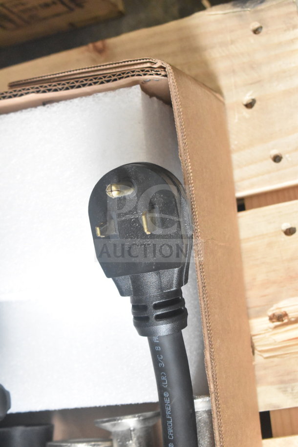 Brand new Perfect Fry PFC730 deep fryer plug in packaging, 240V, 3-phase, scratch and dent condition.