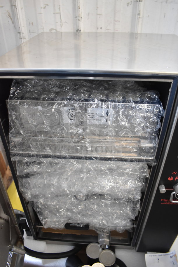 Brand new 2025 Perfect Fry PFA730 ventless countertop deep fryer, fully automatic, 240V, 3 phase, in protective packaging.