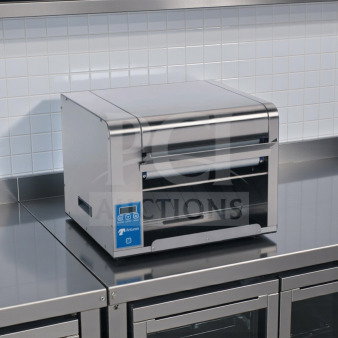 Antunes GST-1H conveyor toaster, high-grade condition, 16" belt, 208V/1 Phase, 4600W, cETLus/ETL-Sanitation listed.