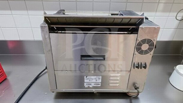 Antunes GST-1H conveyor tortilla toaster, 16" wide belt, 208V, 4600W, cETLus/ETL-Sanitation listed, excellent condition.