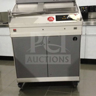 JAC Varia Pro VPL 800 commercial bread slicer in exceptional condition, 230V/3 phase, fully tested, Belgium make.