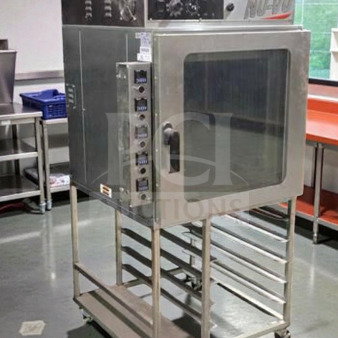 Nu-Vu RM-5T commercial electric oven in exceptional condition, 208V/3 Phase, ETL listed, fully tested, model NUV-L-ELC-0291.