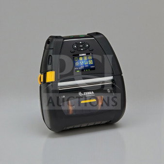 Zebra ZQ630 mobile thermal label printer, elite condition, fully tested, operational, dual printer package visible.