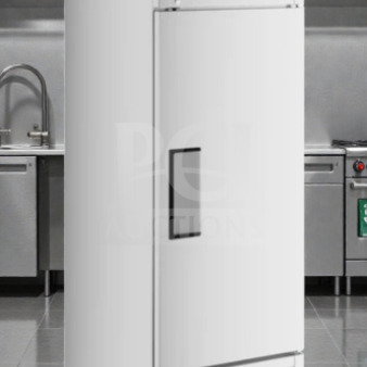True T-23-HC 27" Solid Door Reach-In Refrigerator, prime condition, 115V, fully tested, white exterior, model markings visible.