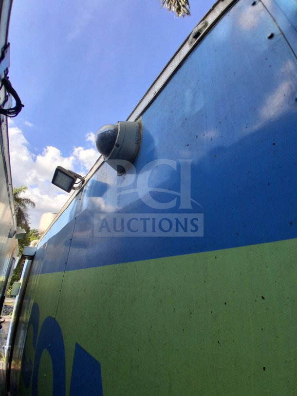 2020 Diamond Cargo 24' Mobile Kitchen, blue exterior, security camera. Ideal for high-volume service, commercial-grade.