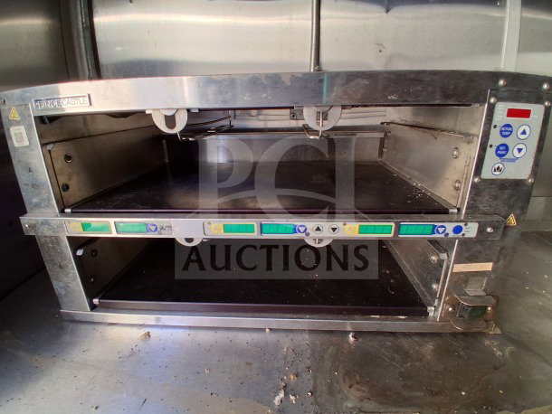 2020 Diamond Cargo 24' Custom Mobile Kitchen with stainless steel interior. Features Pitco fryers, Arctic Air package, Pyro-Chem system.