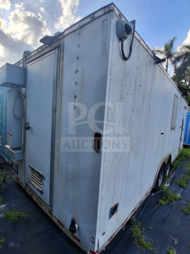 2019 Diamond Cargo 24' mobile kitchen, ventilation, Frymaster and Arctic Air equipment, needs deep clean, solid condition.