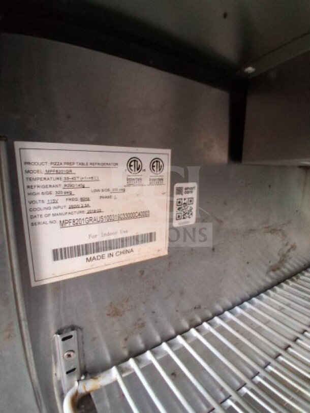 2019 Quality Cargo Food Trailer, model Food Service Trailer. Features grease hood, dual fryers, griddle, burner cooktop, refrigeration suite.
