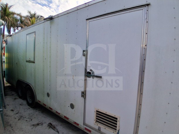 2021 Diamond Cargo 24' Mobile Kitchen with stainless steel interior, Arctic Air package, and Pyro-Chem system.