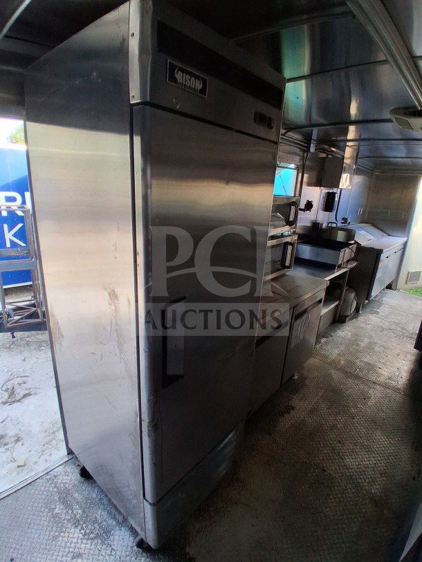 2021 Diamond Cargo 24' Custom Mobile Kitchen, features Dean deep fryers, Arctic Air Refrigeration, Pyro-Chem system.