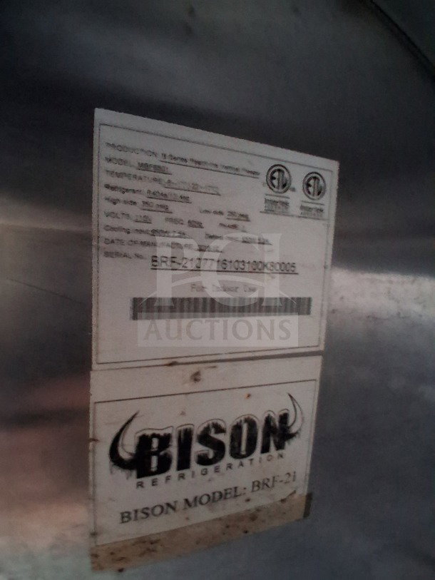 2021 Diamond Cargo 24' Custom Mobile Kitchen, featuring Dean fryers, Arctic Air refrigeration, Pyro-Chem system. Lot-107.