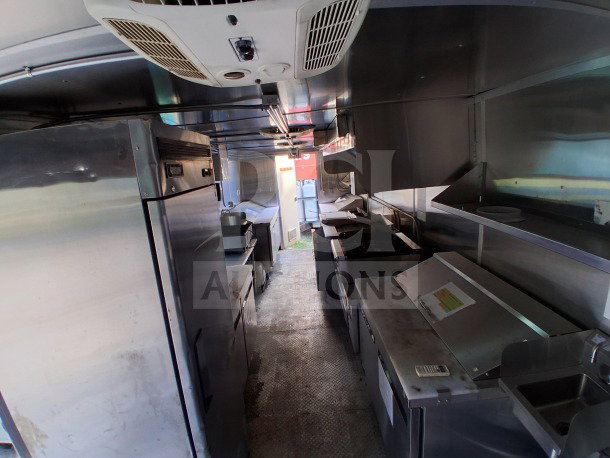 2021 Diamond Cargo 24' Custom Mobile Kitchen, with Dean fryers, Arctic Air Refrigeration, Pyro-Chem suppression, stainless interior.