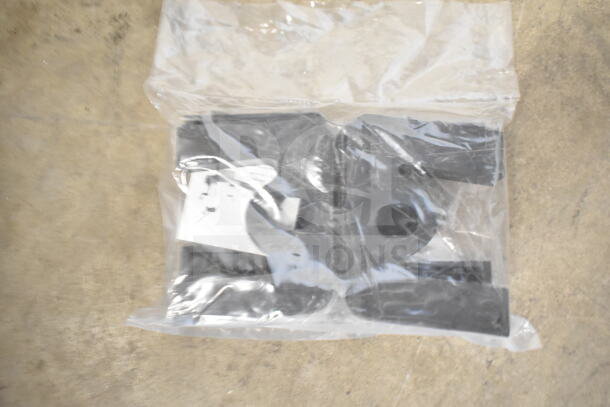 A sealed plastic bag containing parts for a Globe SP40 Commercial 40 Qt. Planetary Floor Mixer.