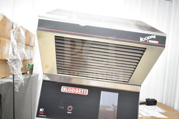 "New Blodgett BLCT-10E-H Combi Convection Oven, ventless hood, 208V, 3-phase, minor scratches, commercial use."