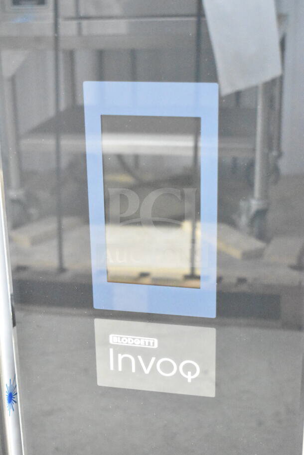BRAND NEW 2024 Blodgett 61BE Invoq Hybrid GN Combi Oven with scratch and dent. Features logo and model details.