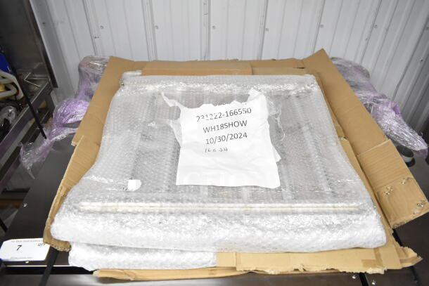 Brand new Blodgett Invoq: Hybrid 6-2/1GN combi convection oven, packaged in bubble wrap with labels, 2023 model.