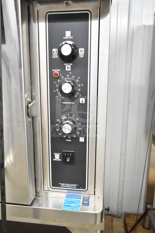 BRAND NEW SCRATCH AND DENT 2021 Blodgett VLH commercial electric convection oven with hood and casters, 208-240V, 1 Phase.