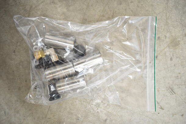 Bag of metal parts for Blodgett BLCM23E / CSC2306 oven. New condition, sealed in plastic.