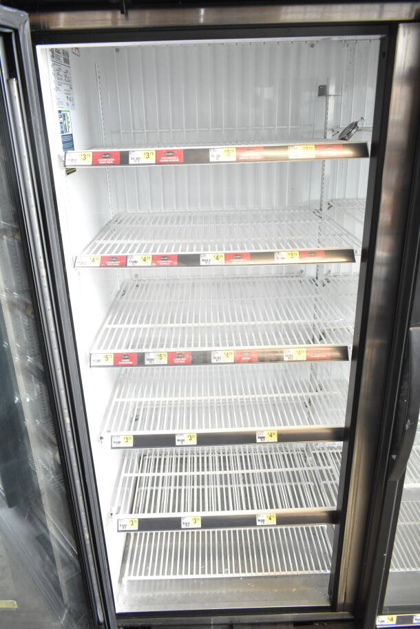 2020 True GDM-72F-HC Commercial 3 Door Freezer, white interior, adjustable shelves, 115/208-230V, 1 Phase.