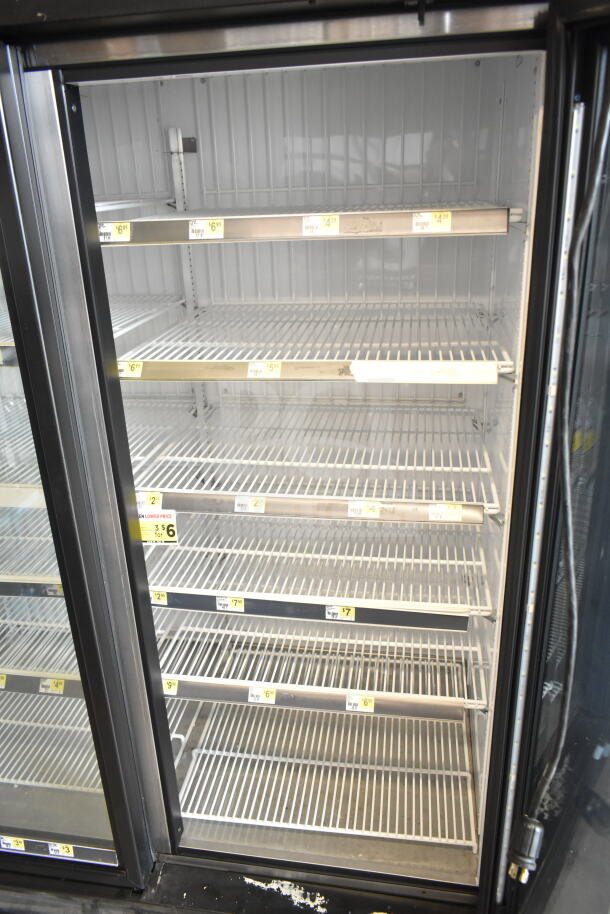 2020 True GDM-72F-HC 3 door reach-in freezer merchandiser, 115/208-230V, 1 phase, good condition.