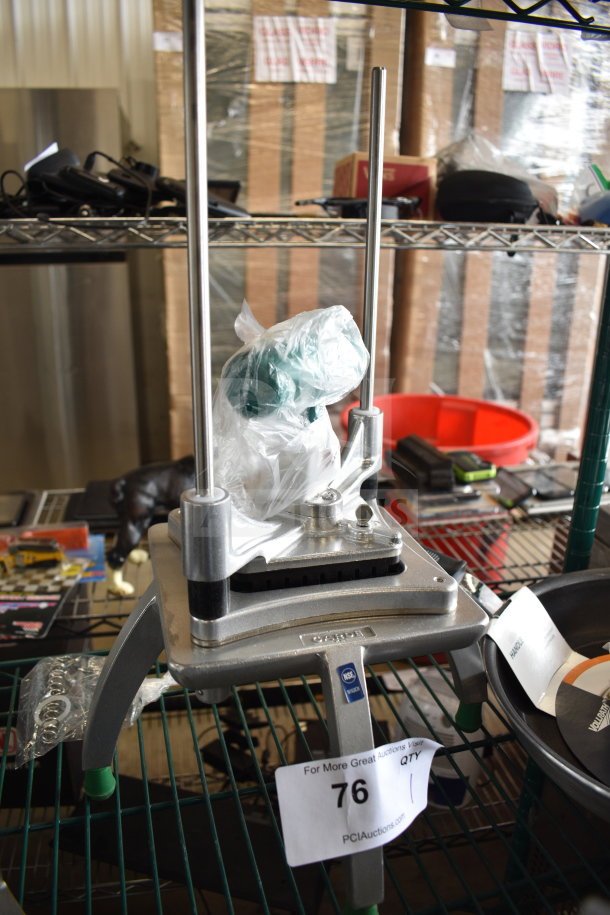 Brand new Garde 181XLDC38 3/8" heavy-duty vegetable dicer. Includes protective wrapping, slight scratches visible.
