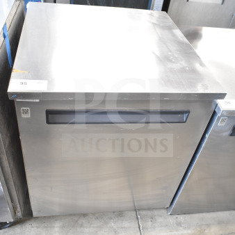 2021 Delfield 406P-STAR2 single door undercounter cooler, stainless steel, 115V, good condition.