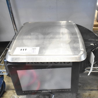 2016 Hobart HTi-7LH commercial food portioning scale. Stainless steel top, digital display, tested and working.