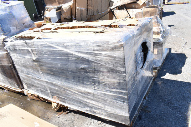 Brand new Regency Space Solutions black locker, 36"x12"x78", 3 wide, 3 tier, assembled, minor dents. Wrapped in plastic.