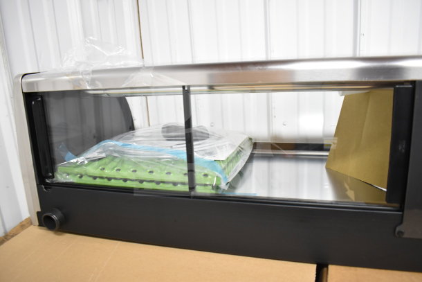 BRAND NEW 2025 Hoshizaki HNC-150BA sushi display case. Scratch and dent condition, 115 volts, 1 phase, countertop model.