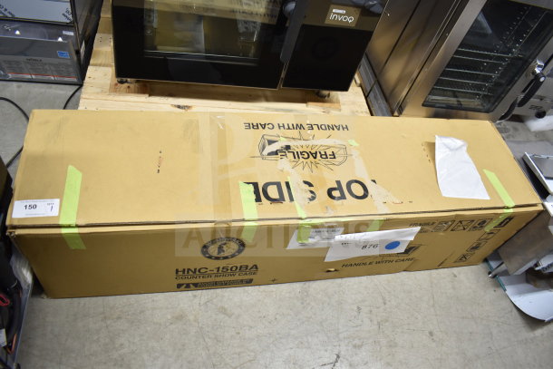 BRAND NEW 2025 Hoshizaki HNC-150BA Sushi Display Case in box. Minor scratches and dents. 115V, 1 phase.