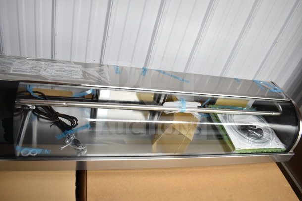 BRAND NEW 2025 Hoshizaki HNC-150BA sushi display case, commercial countertop, 115V, 1 Phase, slight scratch and dent.